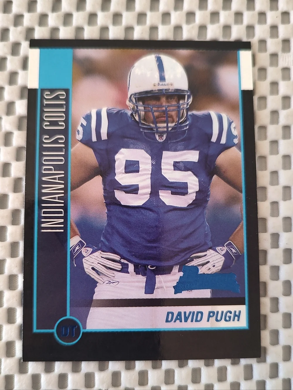 Indianapolis Colts David Pugh 2002 Football Trading Card